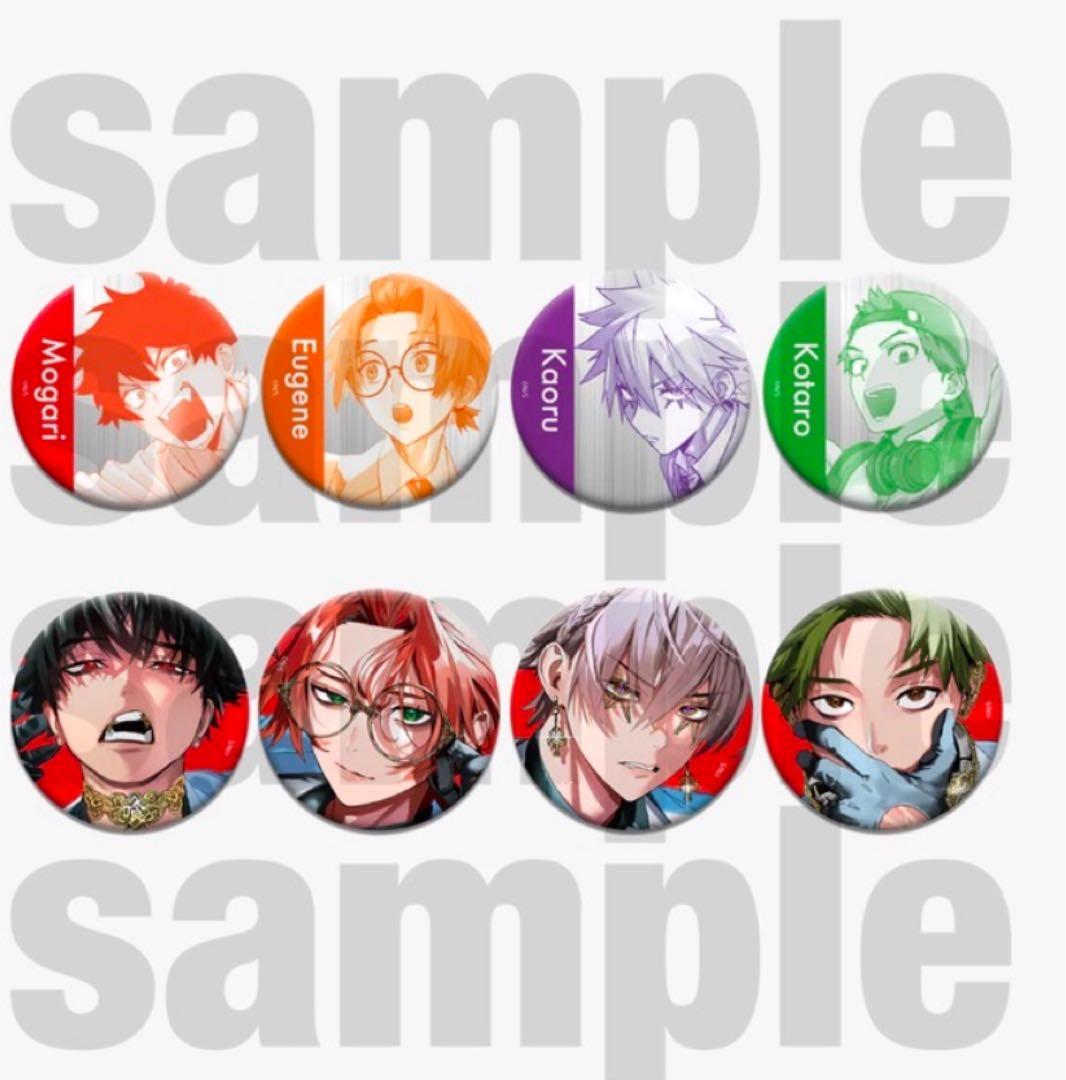 匿名配送 ファントムバスターズ ファボテリア 缶バッジ 新品未開封 180個