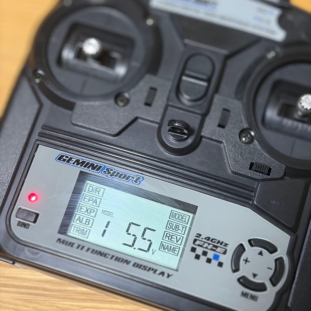 SANWA GEMINI Sport + RX-391W スティックプロポ