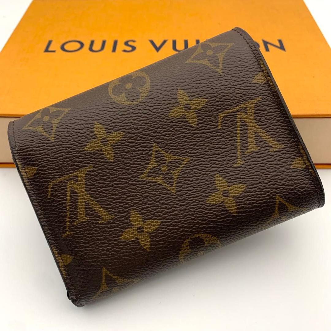 鑑定済み ルイヴィトン ポルトフォイユ ヴィクトリーヌ 財布 コンパクト 小型