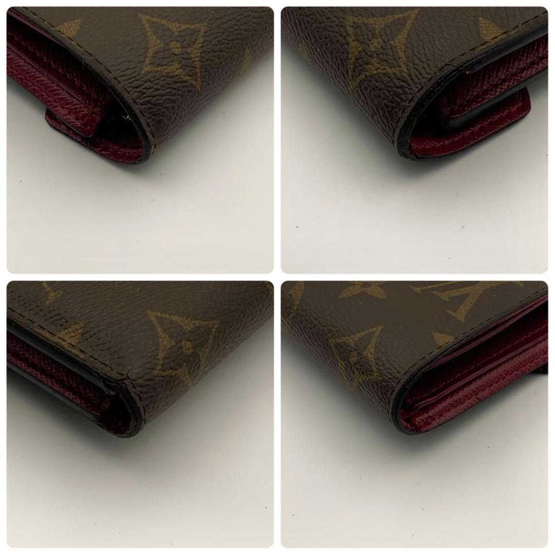 鑑定済み ルイヴィトン ポルトフォイユ ヴィクトリーヌ 財布 コンパクト 小型