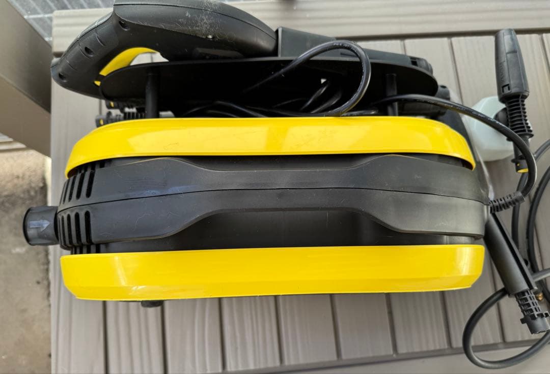 KARCHER 高圧洗浄機本体 イエロー/ブラック