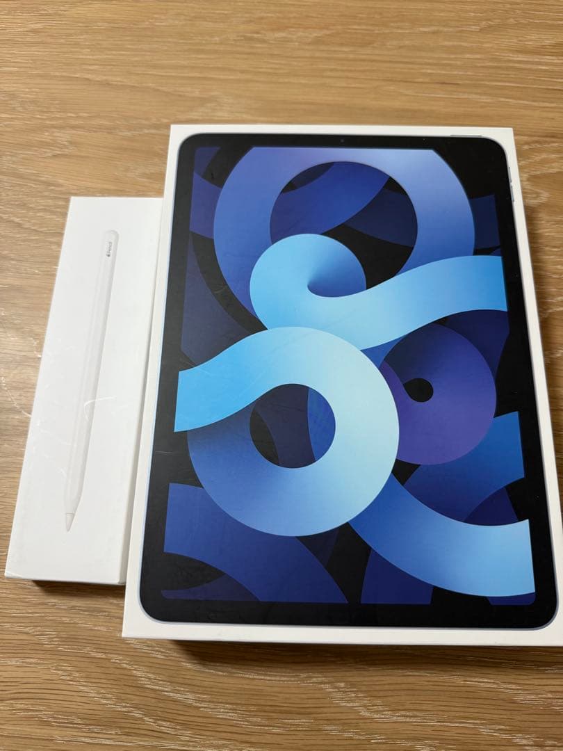 iPad Air 4 64GB スカイブルー Pencil2付