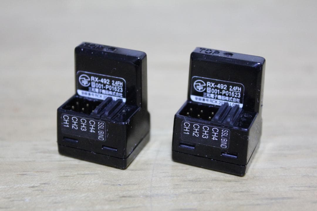 サンワ 受信機 RX-492i 2個セット 【中古】（三和 SANWA No2)