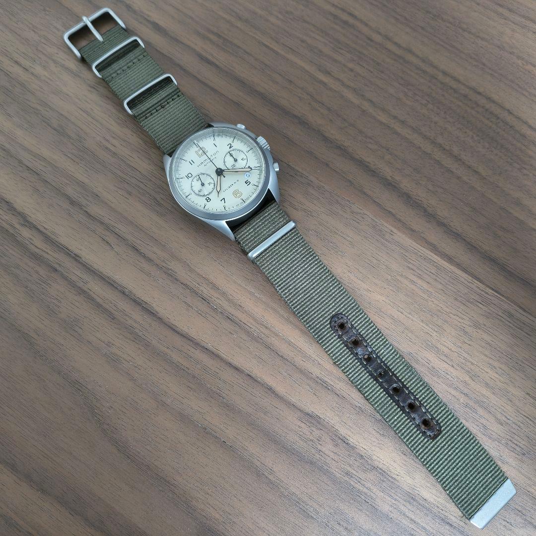 【セール】ハミルトン カーキパイロット オートクロノ自動巻 H76456955