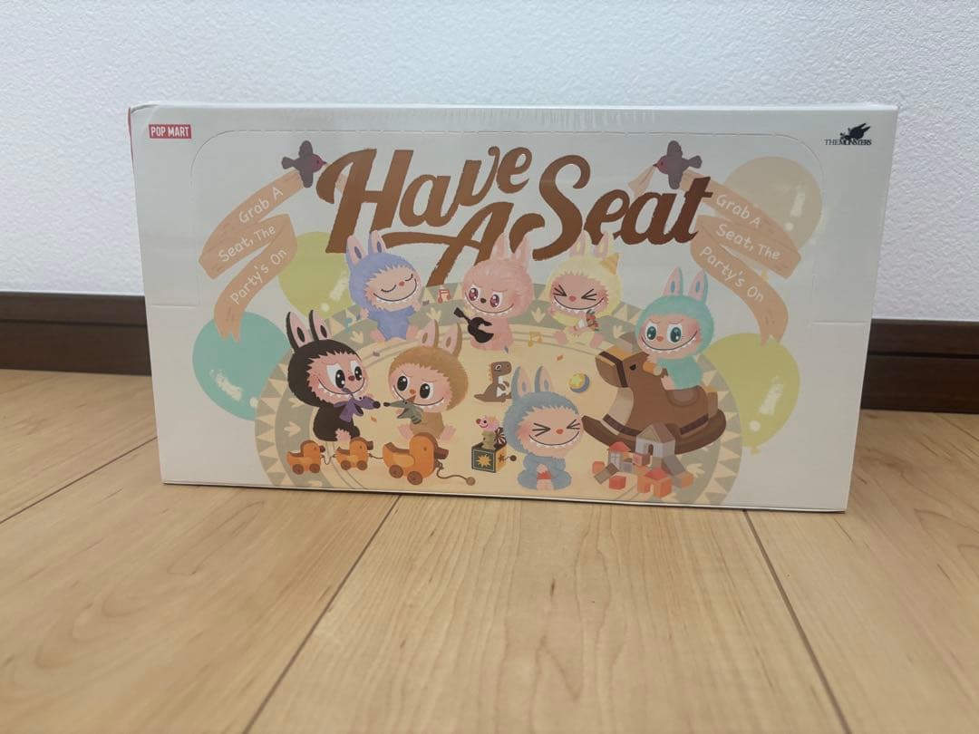 新品未開封LABUBU THE MONSTERS Have a Seatラブブ