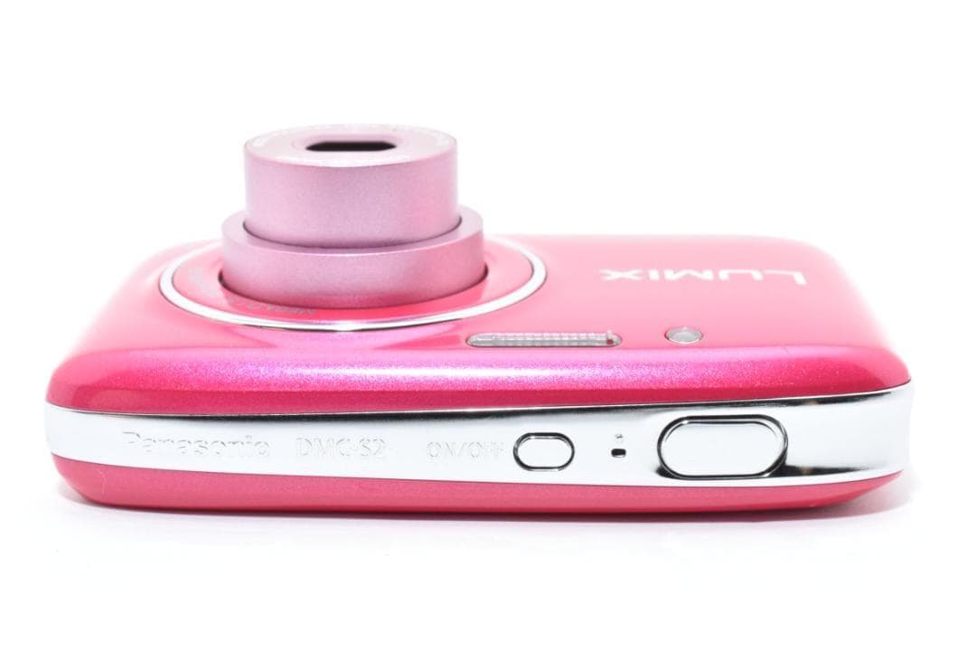 【お値下げ歓迎・美品】Panasonic LUMIX DMC-S2 ピンク