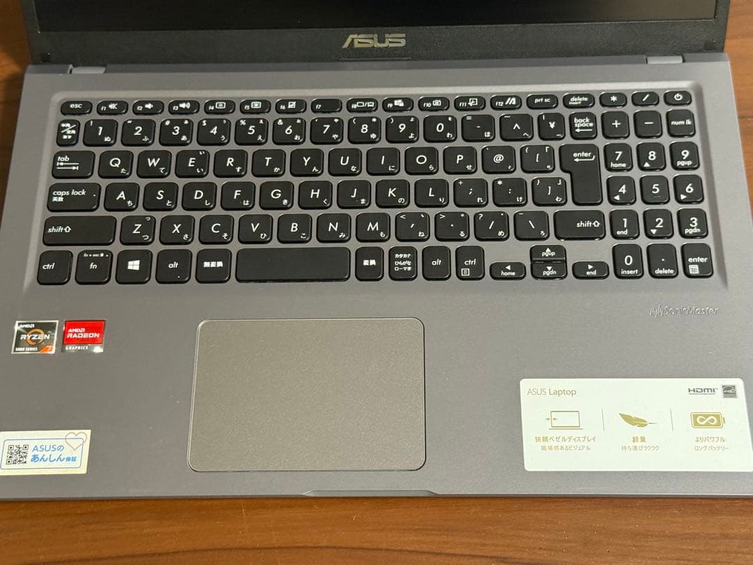 ASUS M515U ノートPC Office付 初期化済 AMD Ryzen7