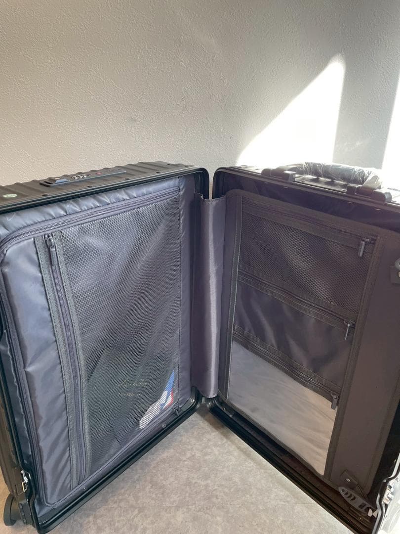 リベティ多機能キャリーケース【マットブラックSサイズ】33