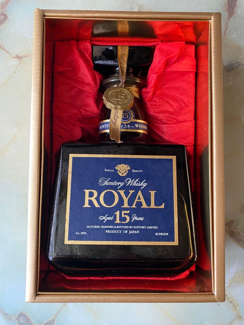 サントリー ウイスキー  15年