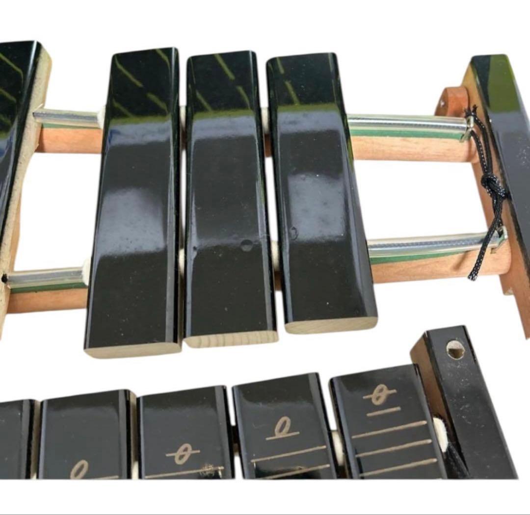 美品✨YAMAHA ヤマハ 卓上木琴 No.185 楽器 木琴 30音