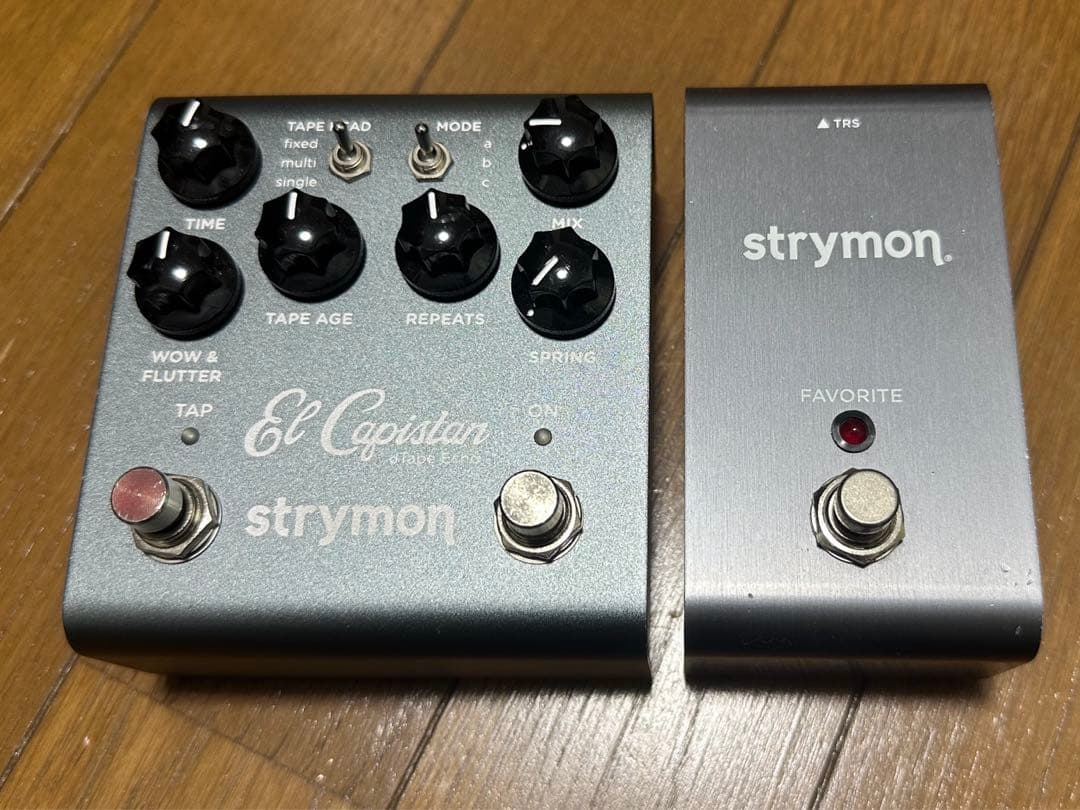 ギター Strymon El Capistan V2 & Favorite switch