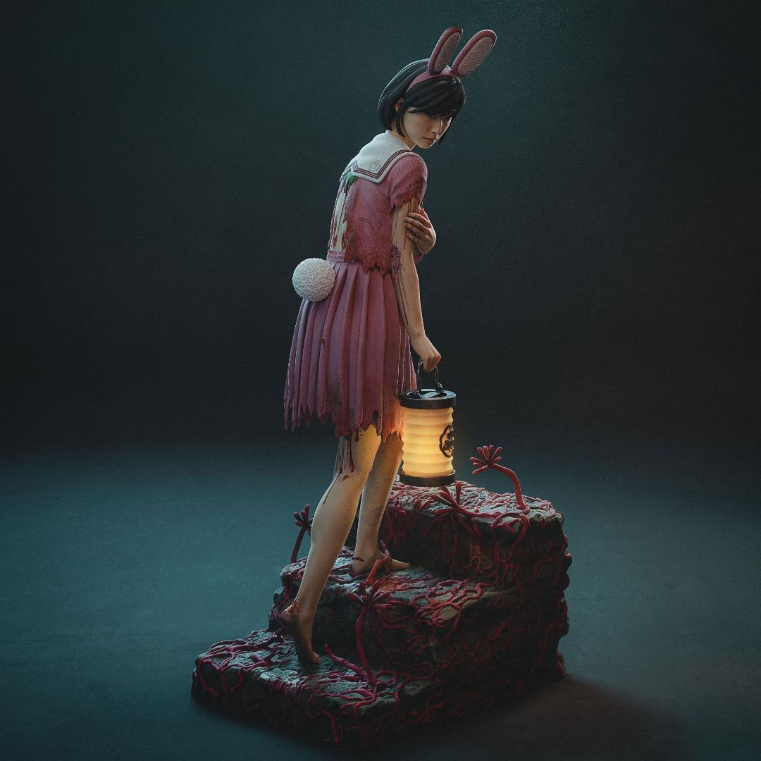 1/8　未塗装 未組立　フィギュア　ガレージキット　Silent Hill f