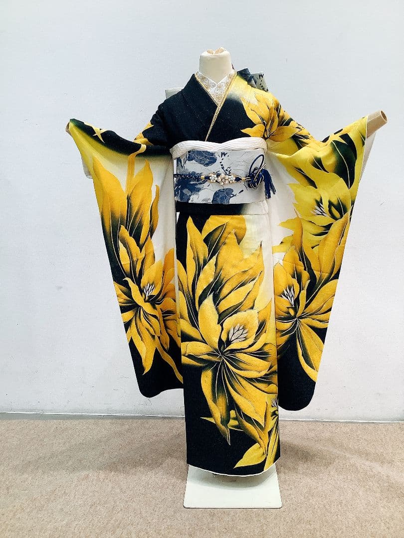 【仕立て上がり】カッコいい振袖以外フルセット