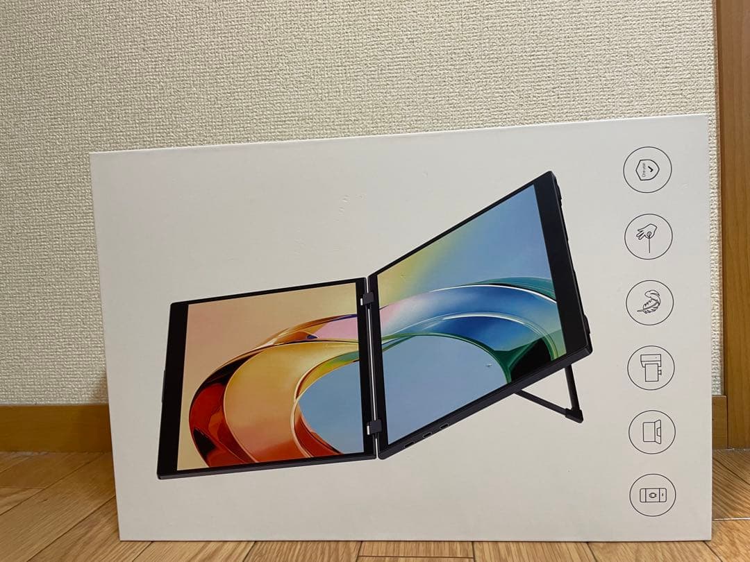 15.6インチ 1080P FHD ポータブルデュアルモニター