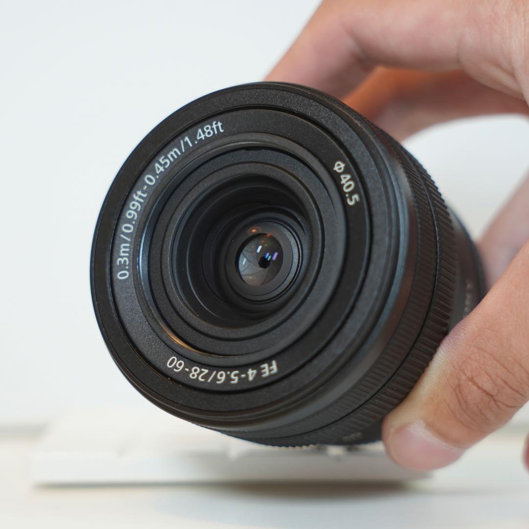 （美品）Sony FE 28-60mm ズームレンズ（ステップアップリング付き）