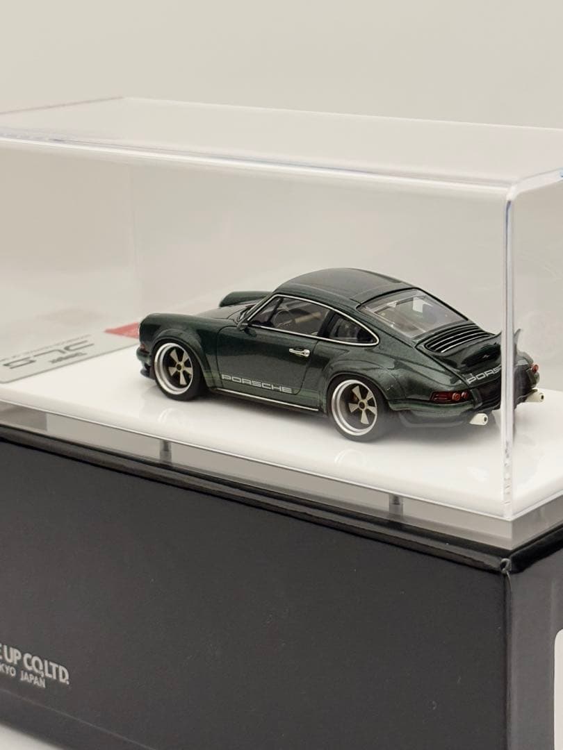 アイドロン 1/43 シンガー DLS 2021 オークグリーンメタリック