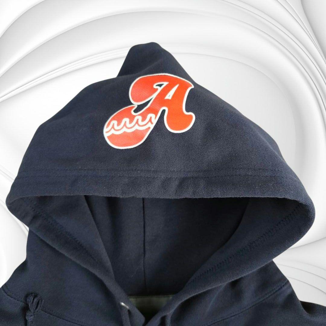 【極美品/コラボ】限定ムータマリン×アカンサス プルオーバーパーカー 濃紺 L