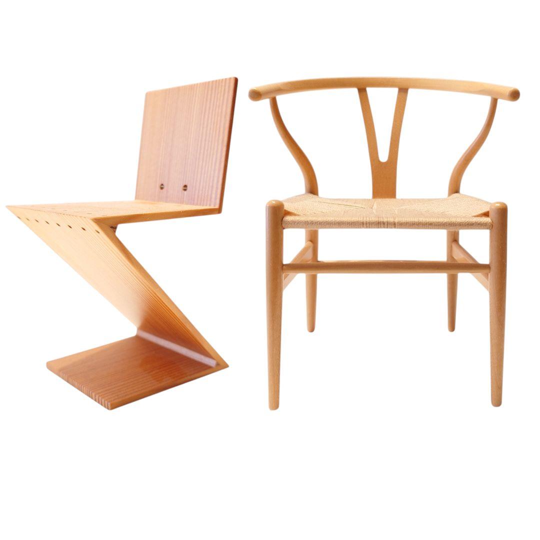 VITRAミニチュアコレクション★ジグザグチェア★1/6サイズ