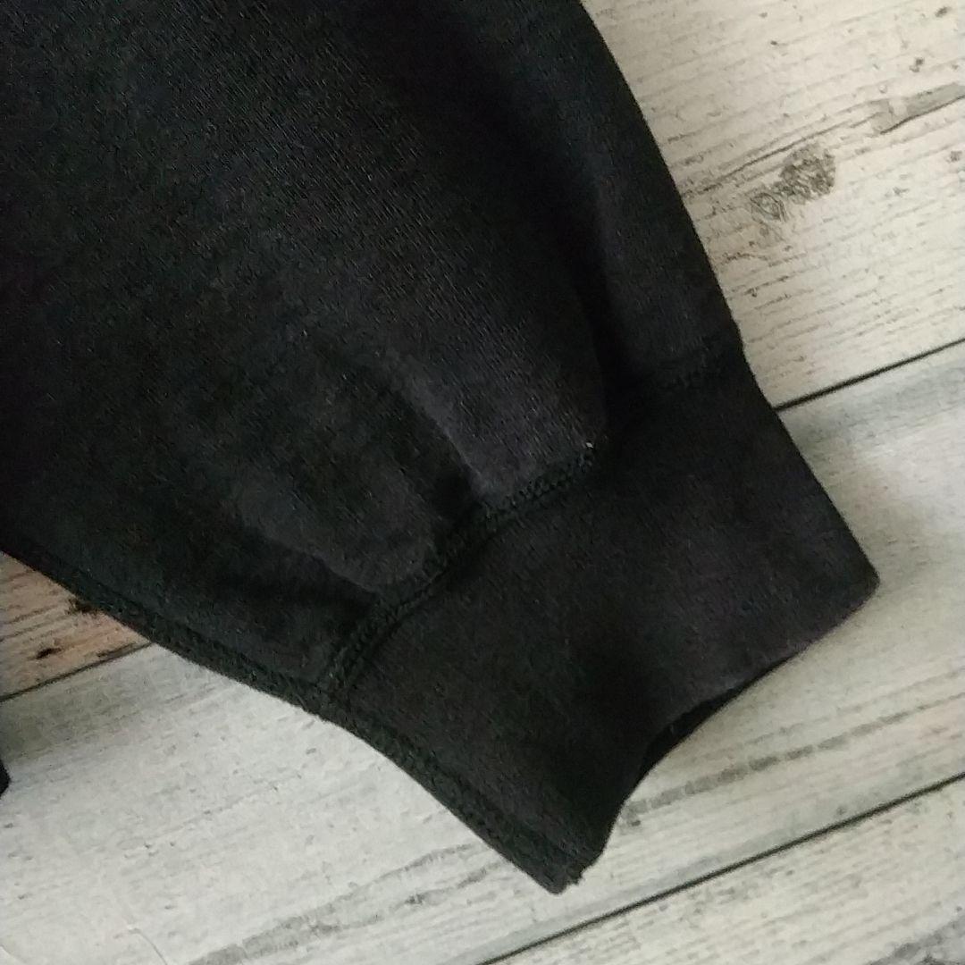 希少サイズ☆シュプリーム センターロゴ ラインストーンロゴ パーカー 黒 XL