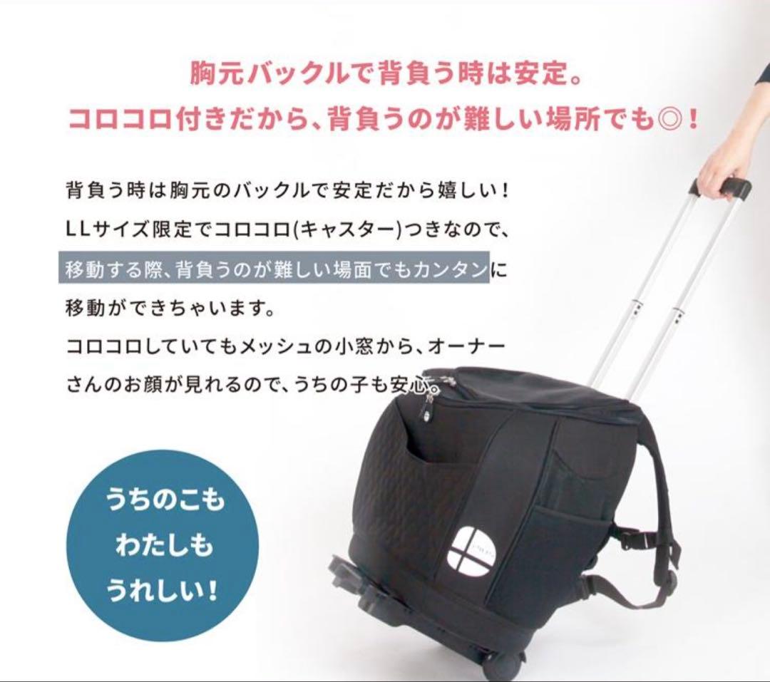 daisuki ペット用キャリーバッグ リュック　LLサイズ　犬用