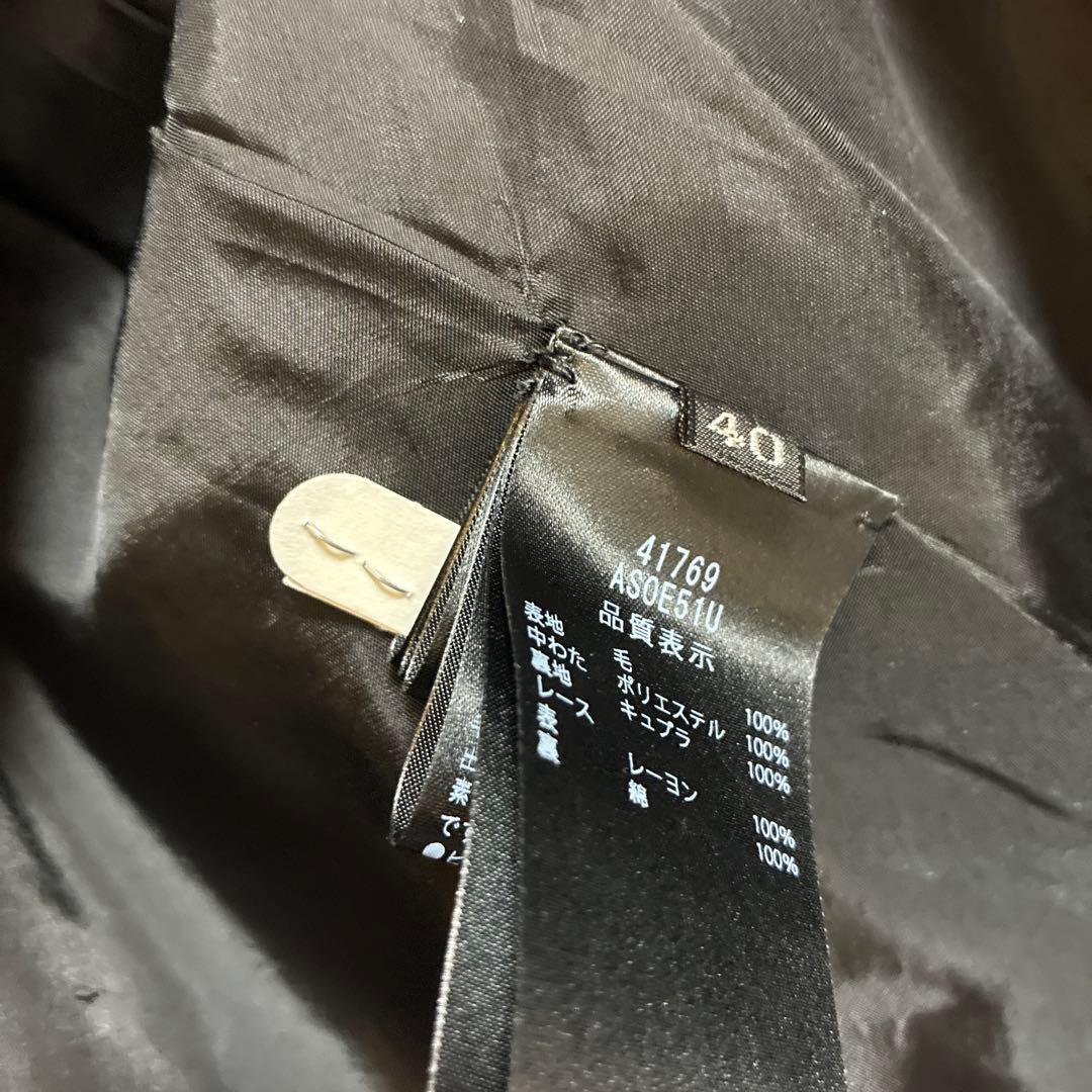 フォクシー　キルティングスカート　サイズ40 クロスフレア