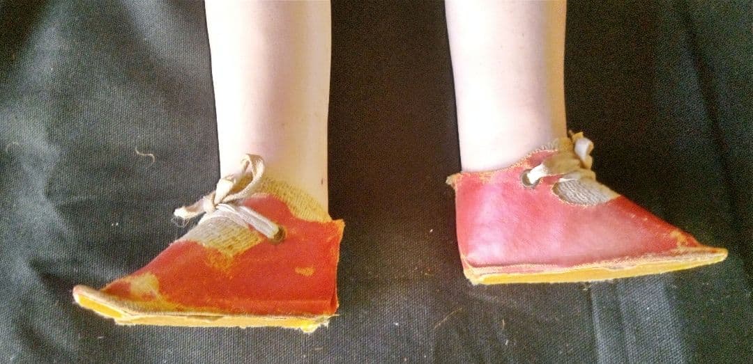 三越ドール　フラーティアイ　大正　昭和　サクラビスク　人形