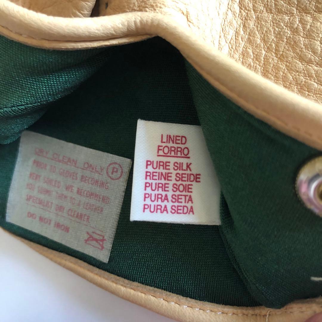 DENTS ペッカリーグローブ(シルクライニング)