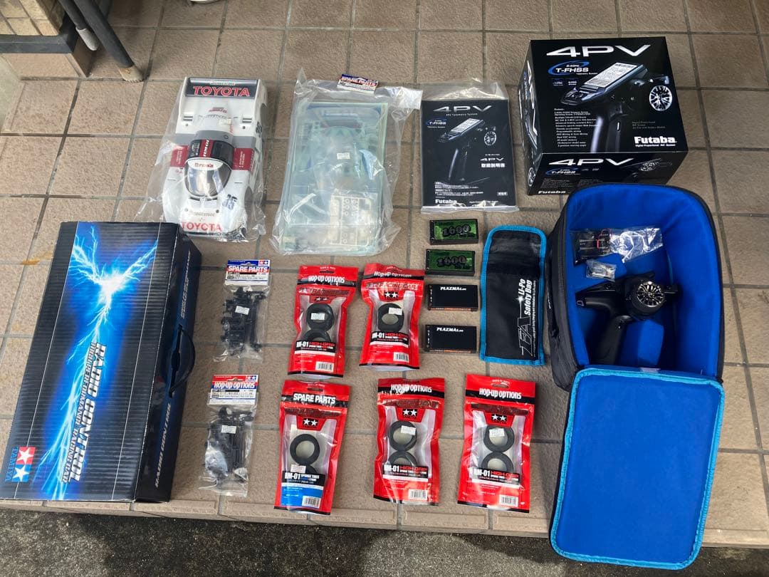 タミヤRM-01X メカプロポフルセット パーツ多数付属