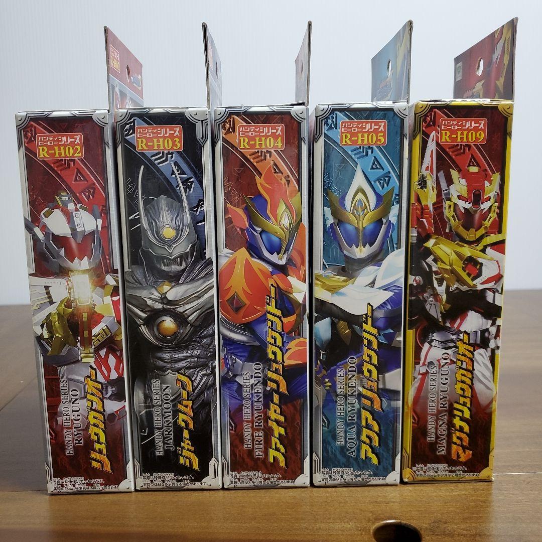 タカラ　リュウケンドーソフビ　5個セット