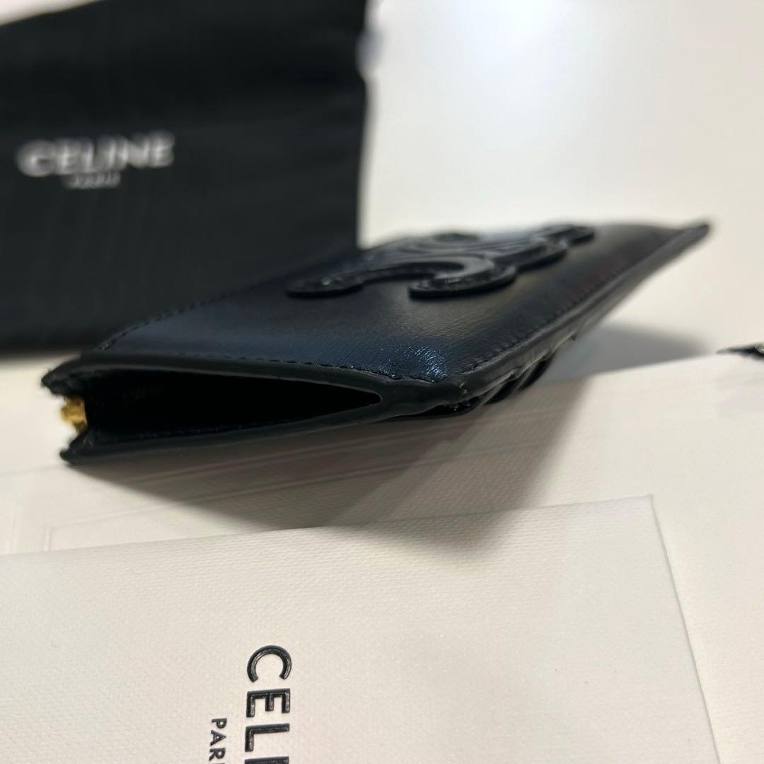 CELINE ジップ付きカードホルダー ケース