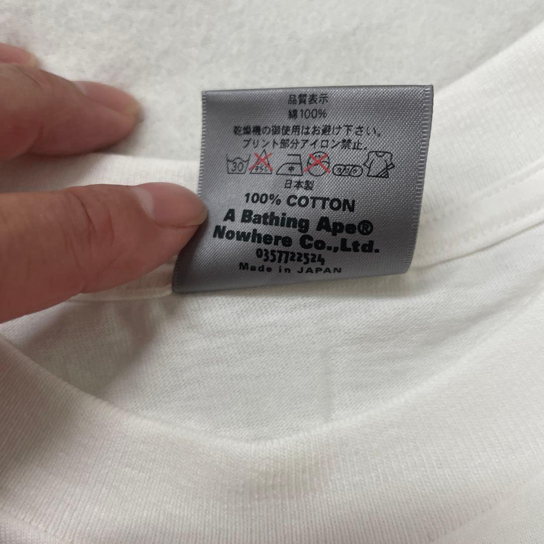 A BATHING APEALLJAPANPRO-WRESTLINGTシャツ L