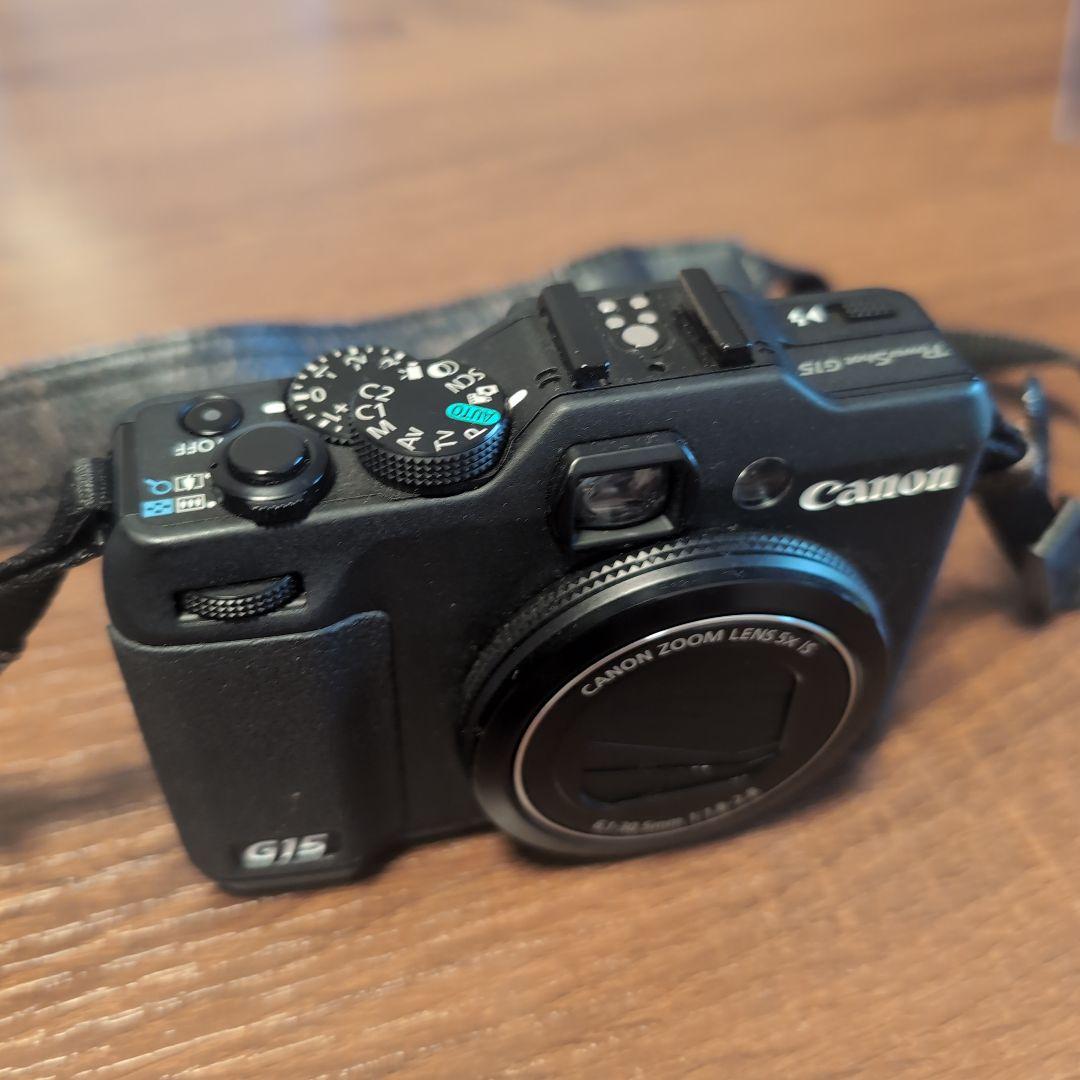 Canon　コンパクトデジタルカメラ】PowerShot G15 カバー付き