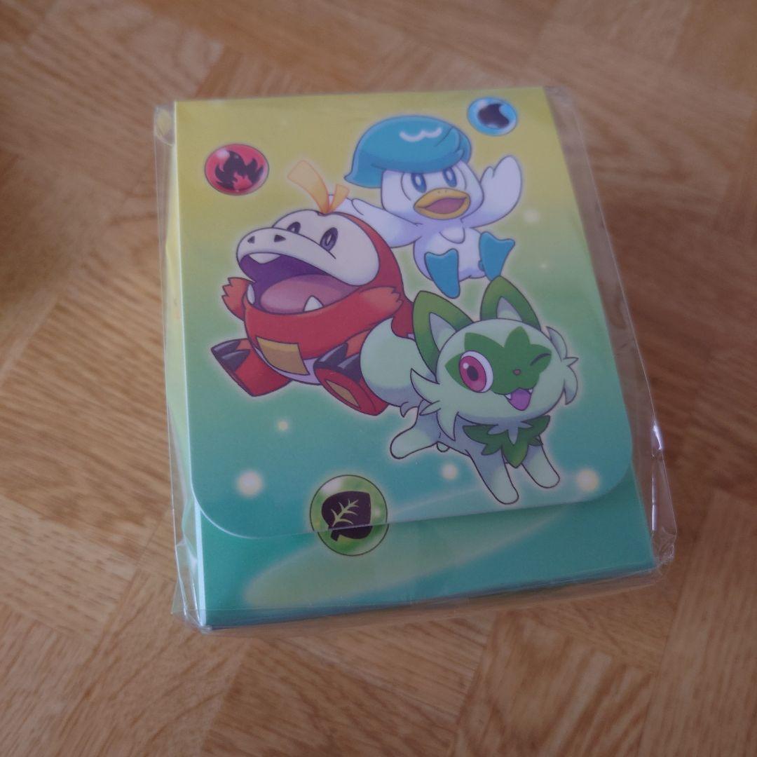 ポケモンカードゲーム デッキシールド ニャオハ＆ホゲータ＆クワッス