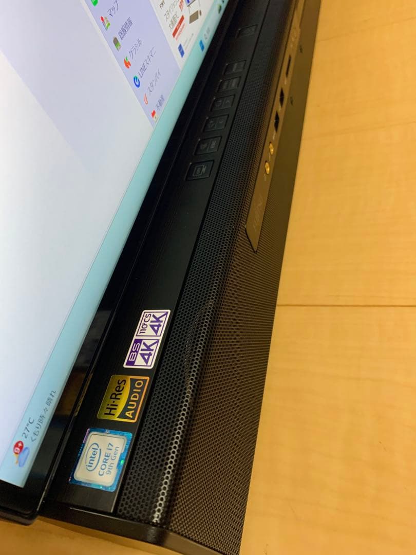 E*L様 訳あり美品 27インチ4K+SSD 2TB 富士通一体型esprimo