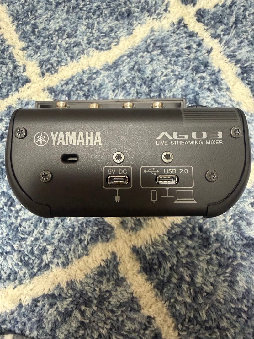 YAMAHA AG03MK2 B ブラック