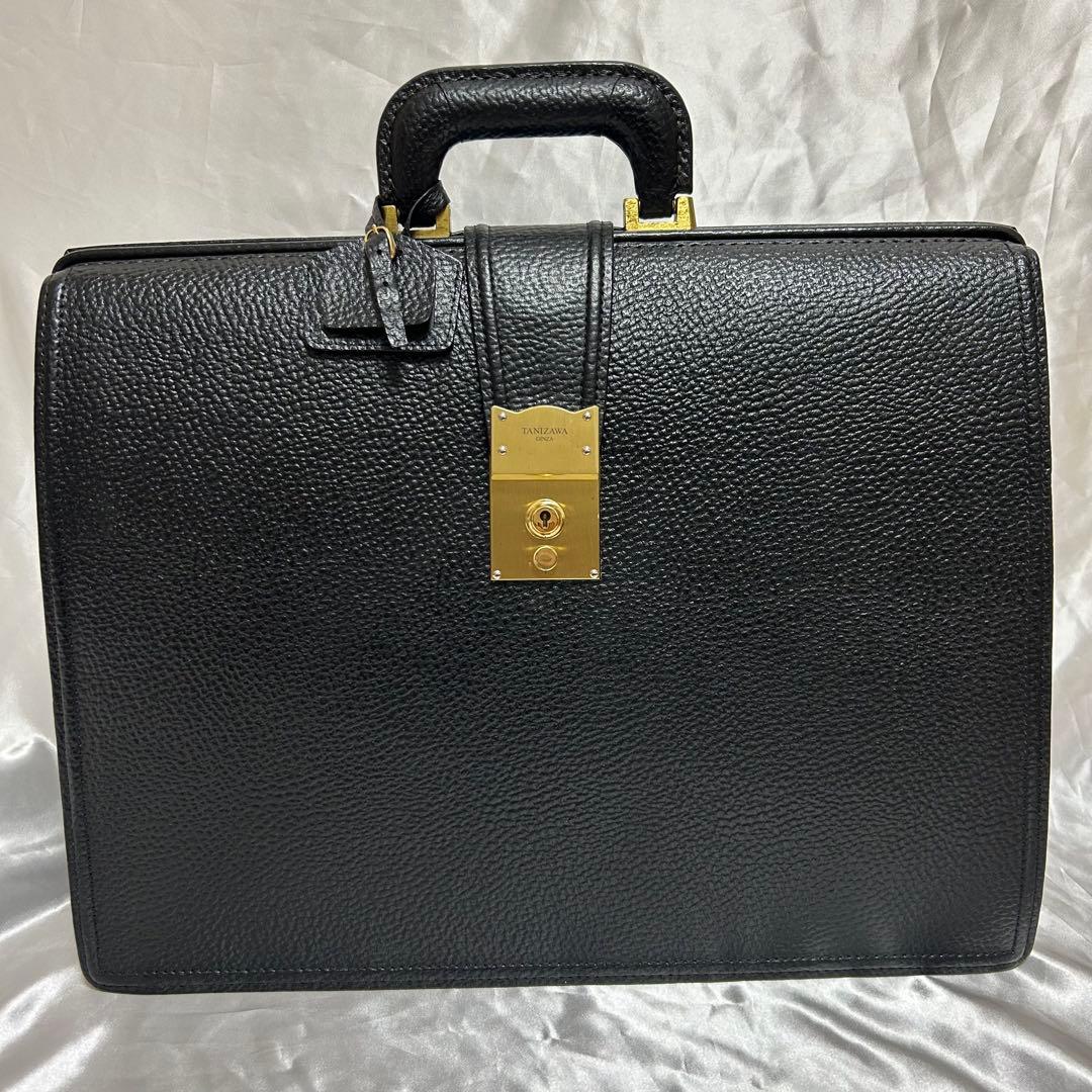 【極美品】GINZA TANIZAWA 銀座タニザワ　ダレスバッグ ビジネス