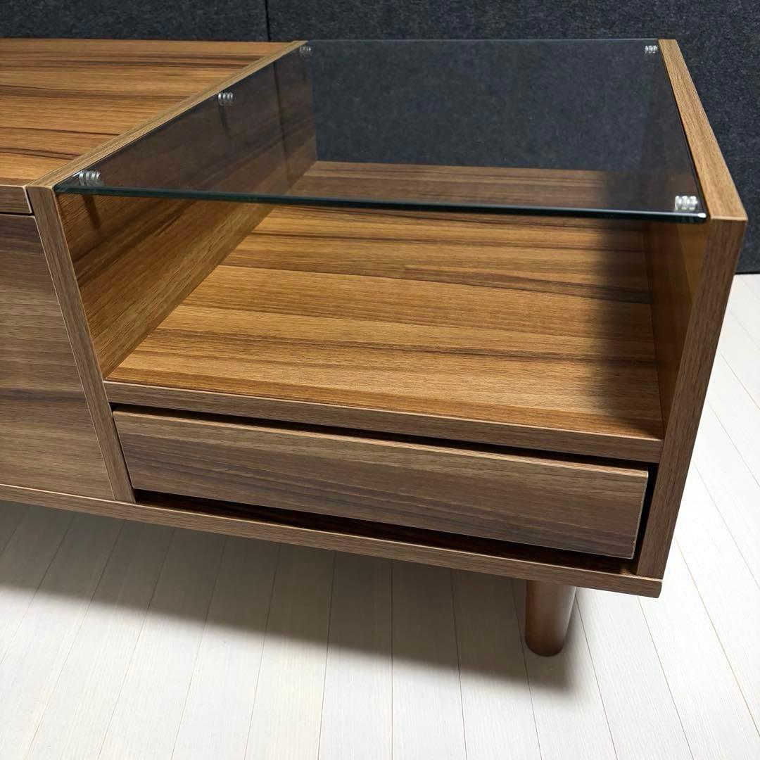 LOWYA ロウヤ　ドレッサーテーブル　リビングテーブル　ローテーブル　収納