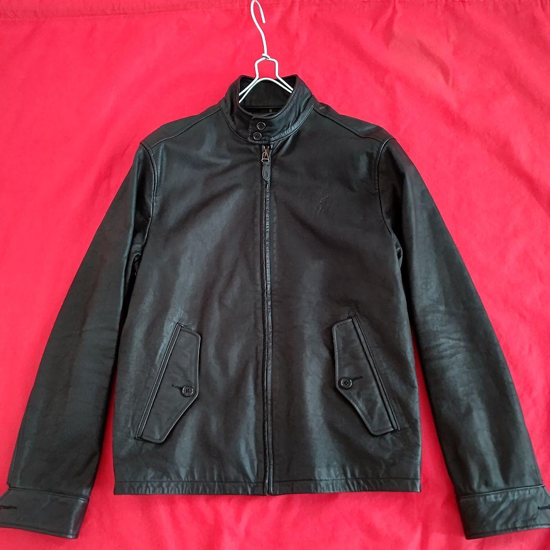 【未使用級◆現行】POLO RALPH LAUREN シングル レザージャケット