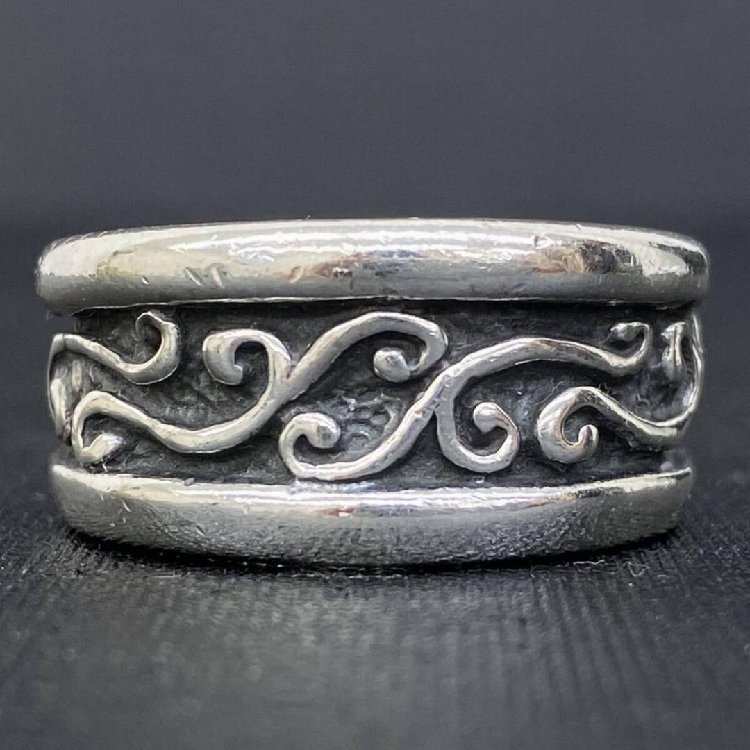 Bill Wall Leather WAVE CHANNEL RING 19号