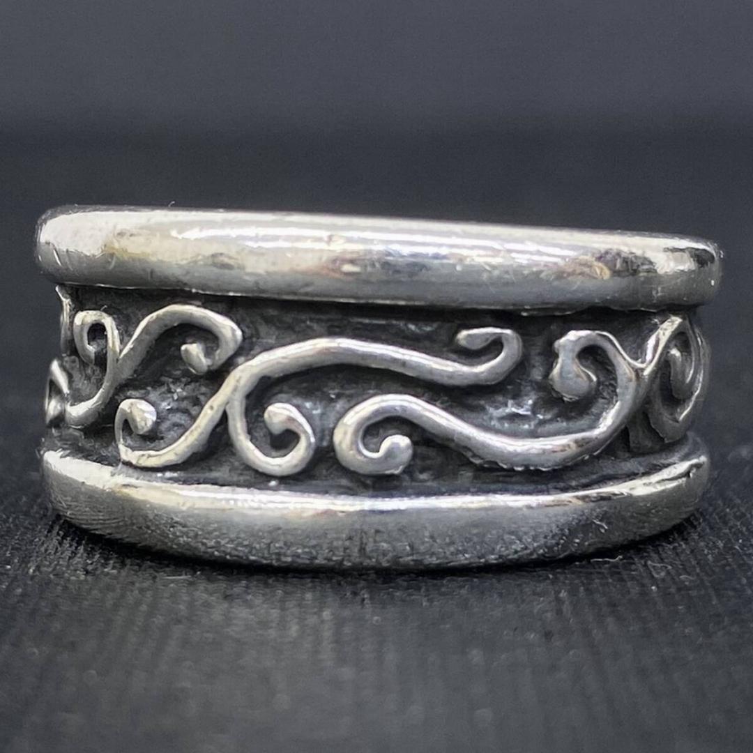 Bill Wall Leather WAVE CHANNEL RING 19号