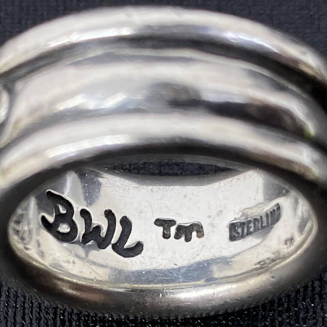 Bill Wall Leather WAVE CHANNEL RING 19号