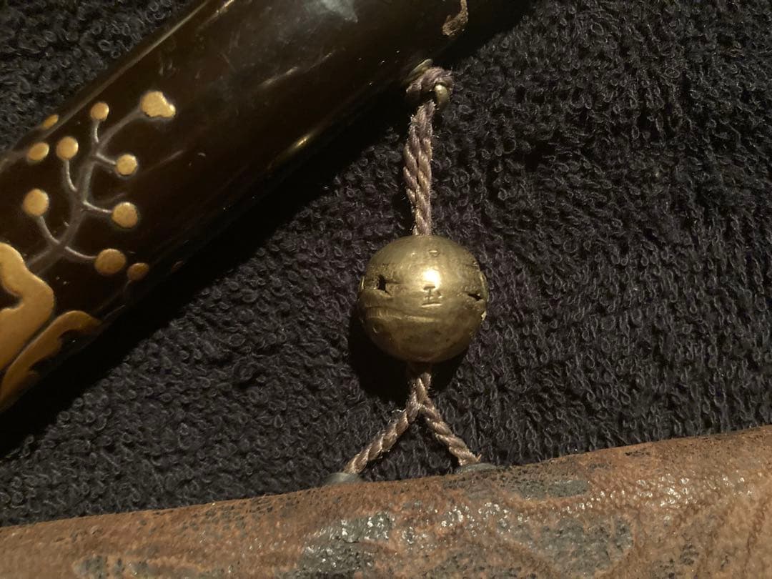 金無垢金具！江戸時代の名工の作か！？煙管 煙管筒　希少品！五七桐秀吉2点まとめて