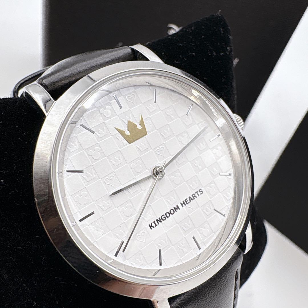 美品 ユートレジャー キングダムハーツ モノグラム 腕時計 革ベルト