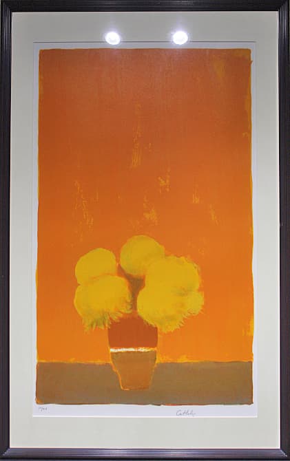 カトラン【床の間・秋】 大版 リトグラフ