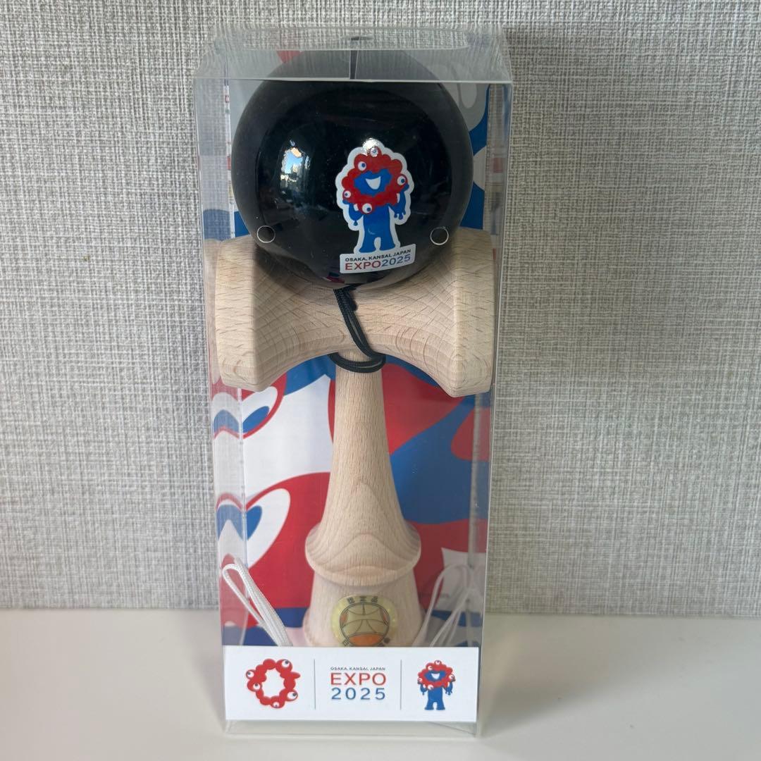 【新品・未使用】EXPO 2025 ミャクミャク けん玉(KENDAMA) 黒