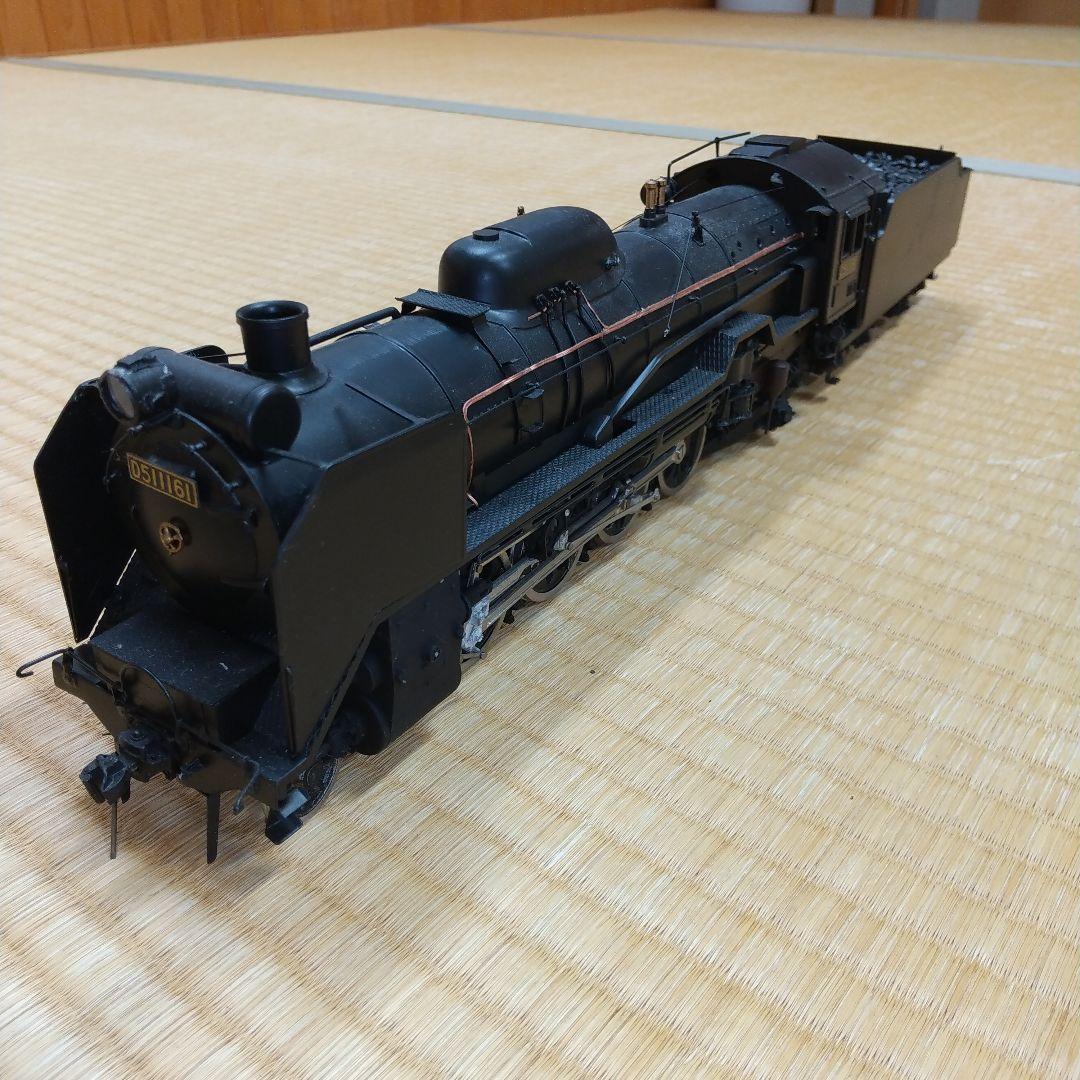 蒸気機関車模型(D51161)