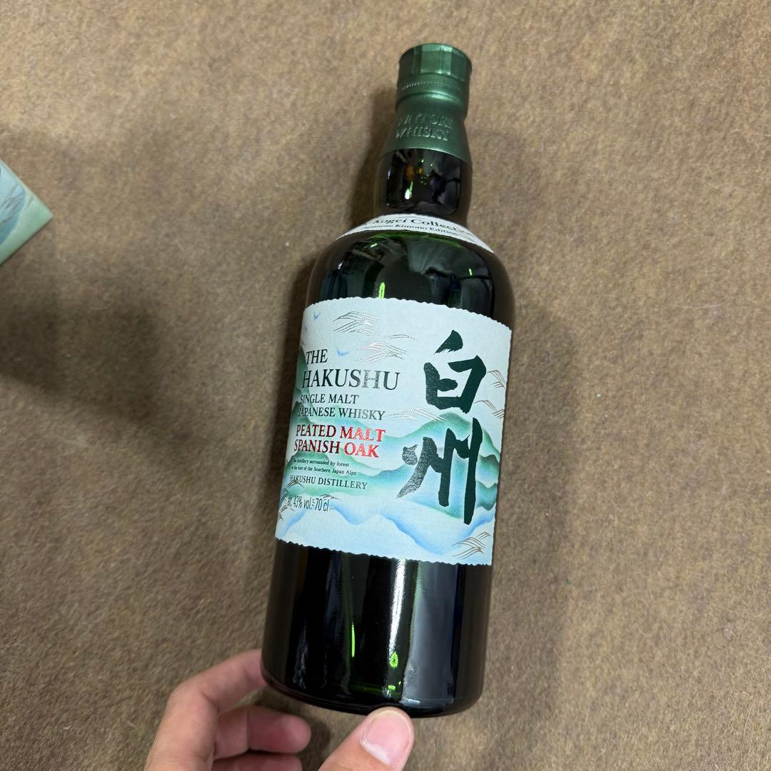 海外限定 白州 シングルモルト ピーテッドモルト スパニッシュオーク