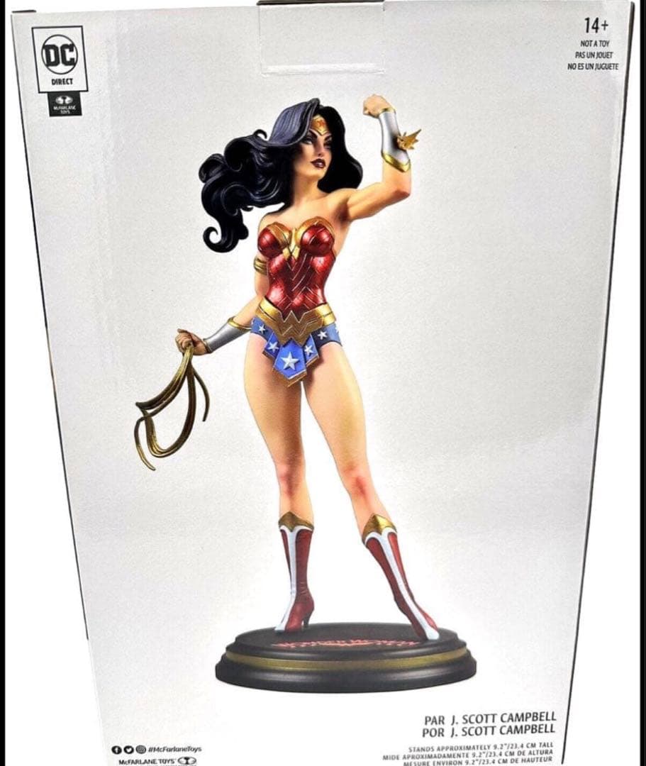 ワンダーウーマン by J・スコット・キャンベル DCカバーガールズ スタチュー