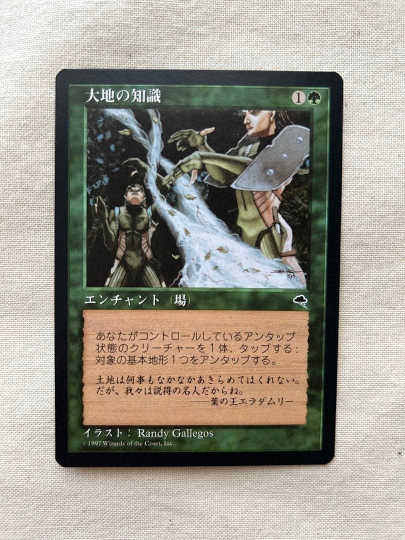 大地の知識　MTG