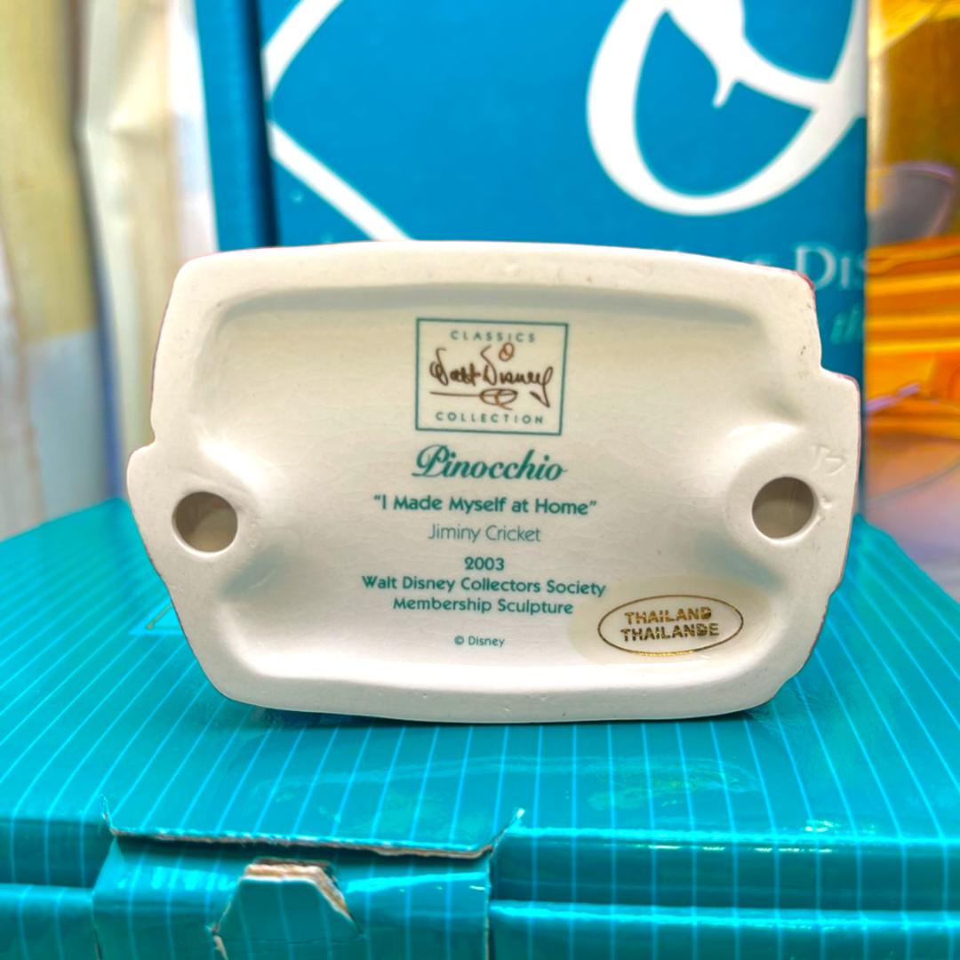 WDCC ピノキオ ジミニー クリケット コレクターズボックス フィギュア